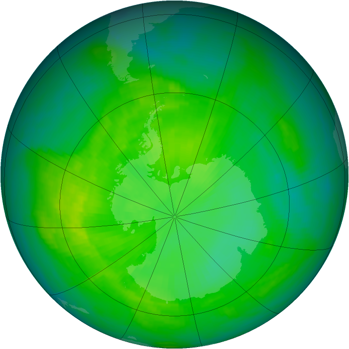 Ozone Map 1988-11-19
